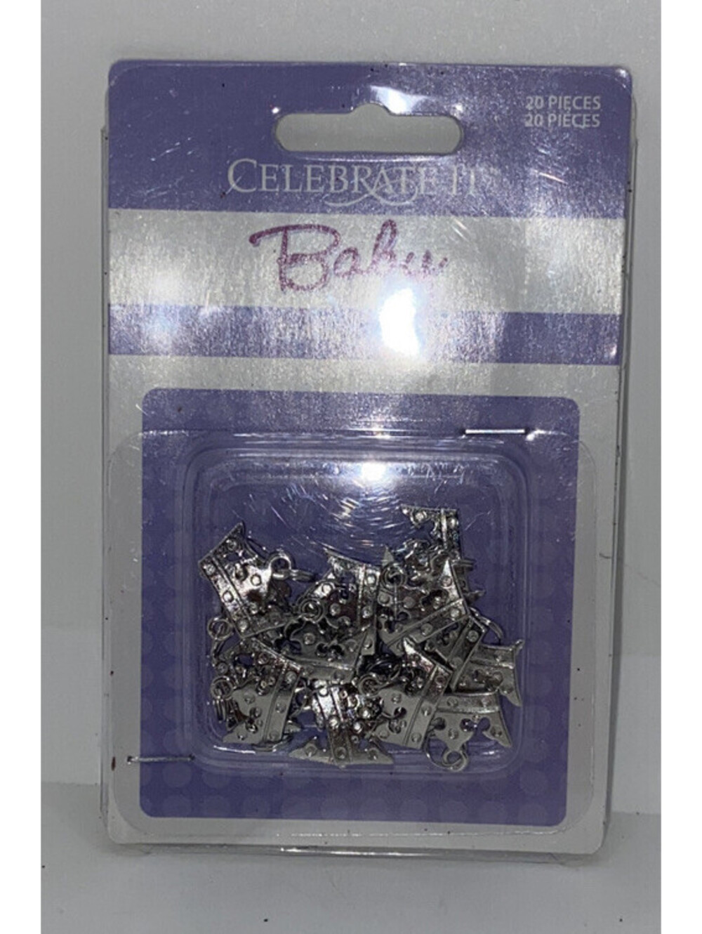 Celebrate It - 20 Pieces Charms - Crowns (New)